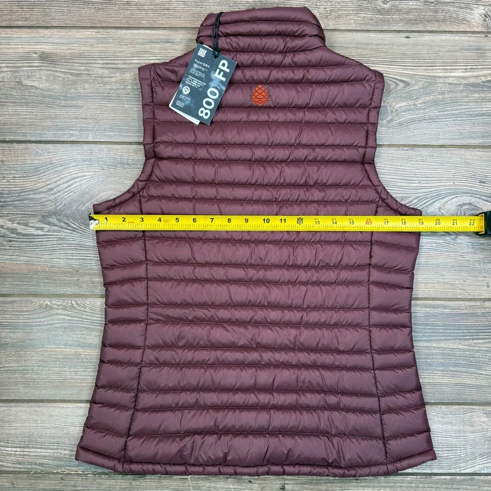 Stio Pinion Down Vest Womens Size Small Lodge Beam 800 Fill HyperDRY Puffer - Picture 7 of 8